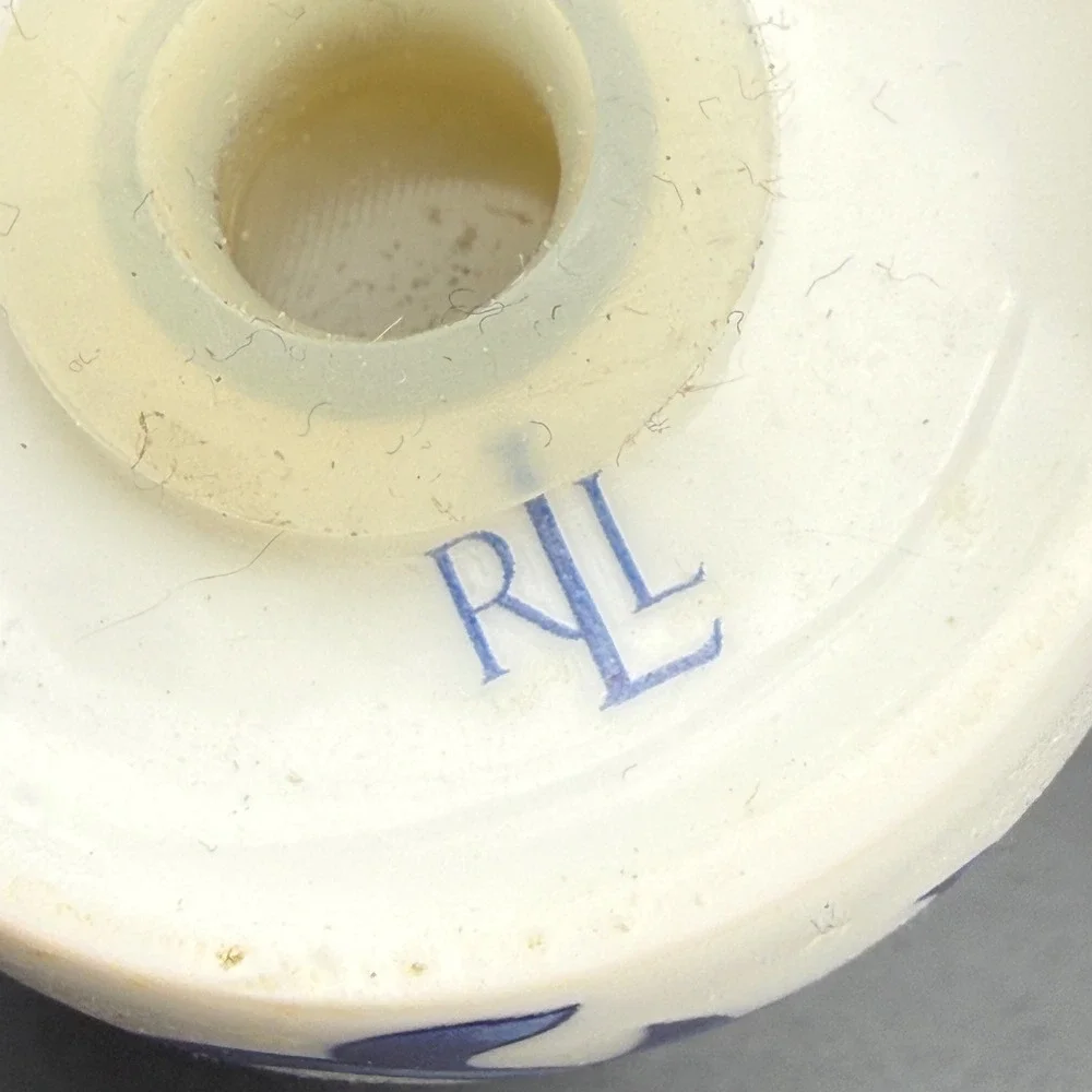 Ralph Lauren Mandarin Blue Pepper Shaker Floral Chinoiserie Traditional Classic